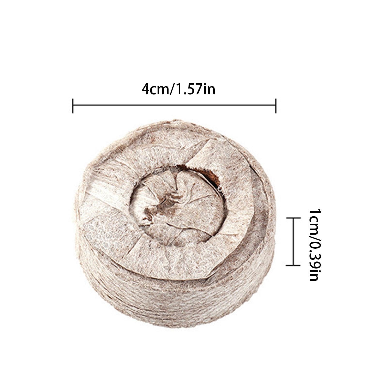Pellets de suelo para inicio de plantas, vainas de turba - 50 Uds. De bolitas de tierra comprimidas para iniciar plantas,Suelo de jardín para plantas de inicio a granel, compacto y conveniente, para c