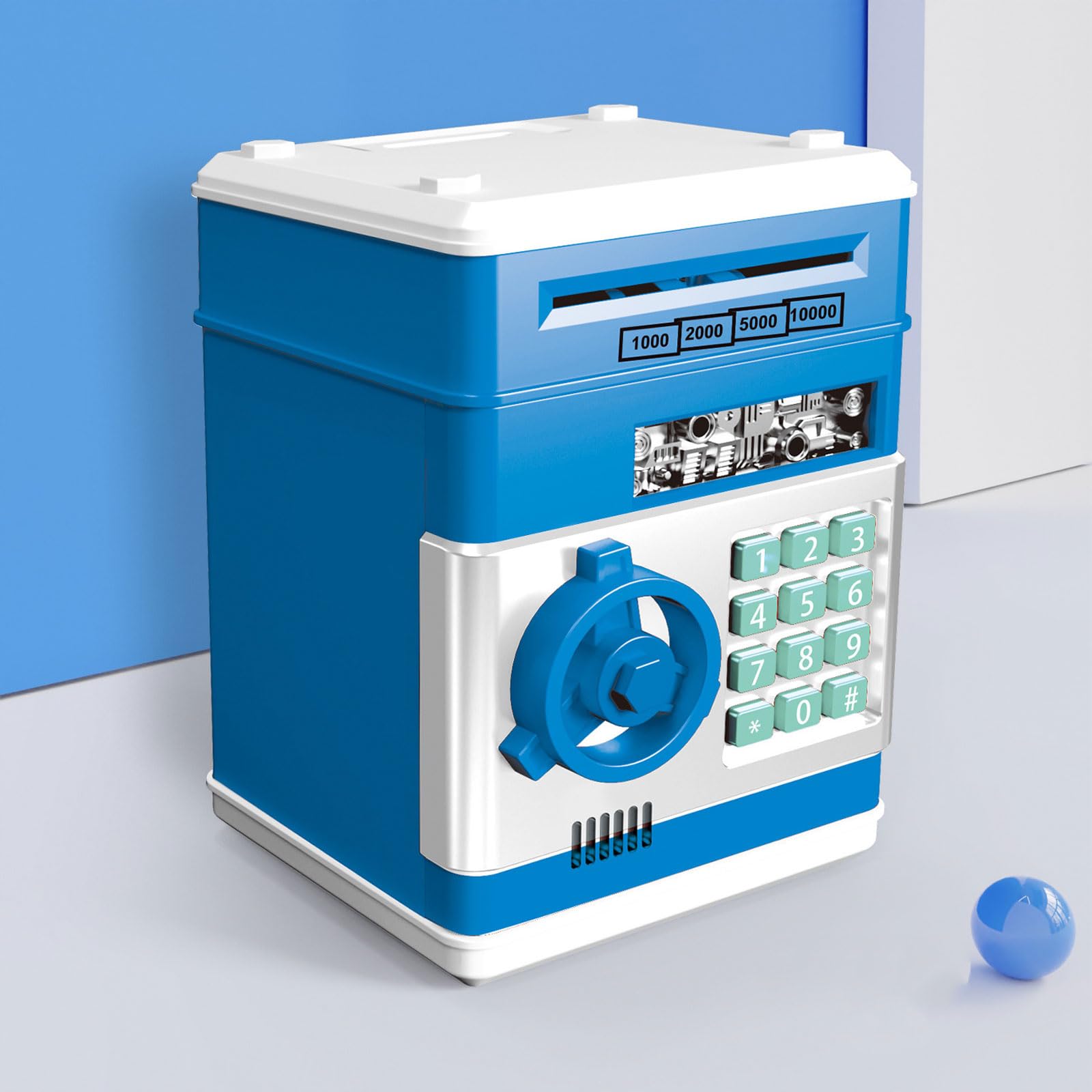 Tirelire Tirelire de dépôt sécurisé avec Mot de Passe, Grande capacité, Peut Entrer et Sortir, Meilleur Cadeau pour garçons et Filles Tirelire Billet