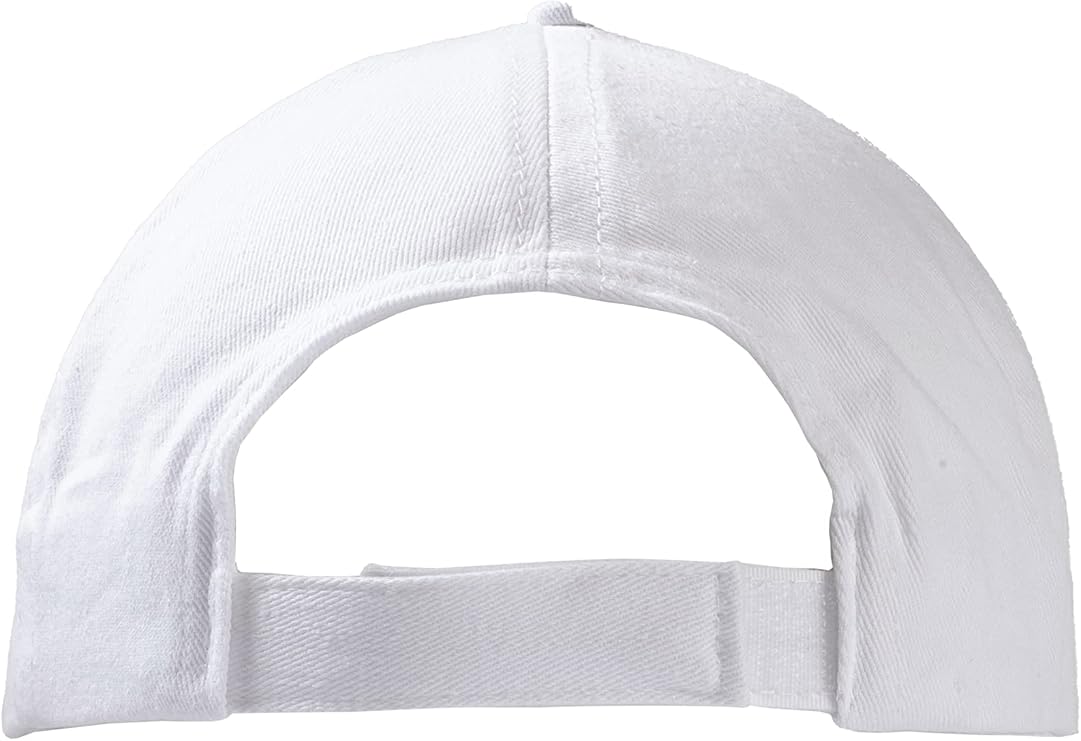 Perlotus Plain White Sports Men's Women's Cap Hat