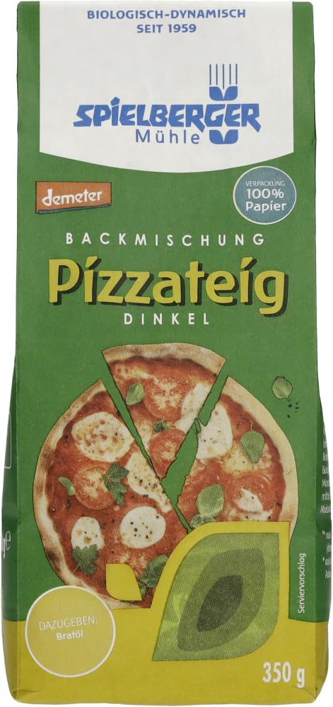 Dinkel Pizzateig Backmischung, demeter 12 x 350 g