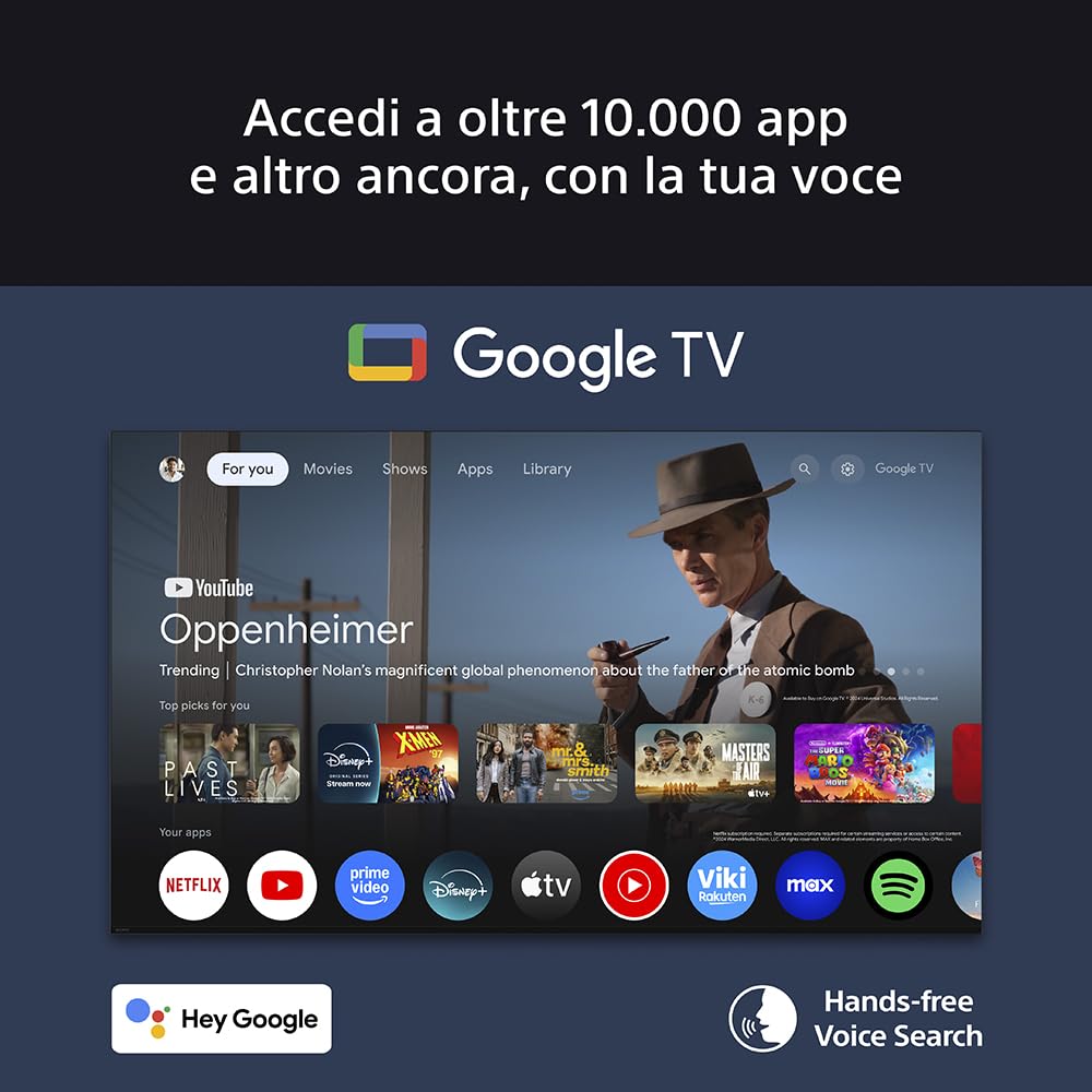 Sony BRAVIA 3 43 cali Direct LED Google TV Dolby Vision Atmos IMAX Enhanced 2025
