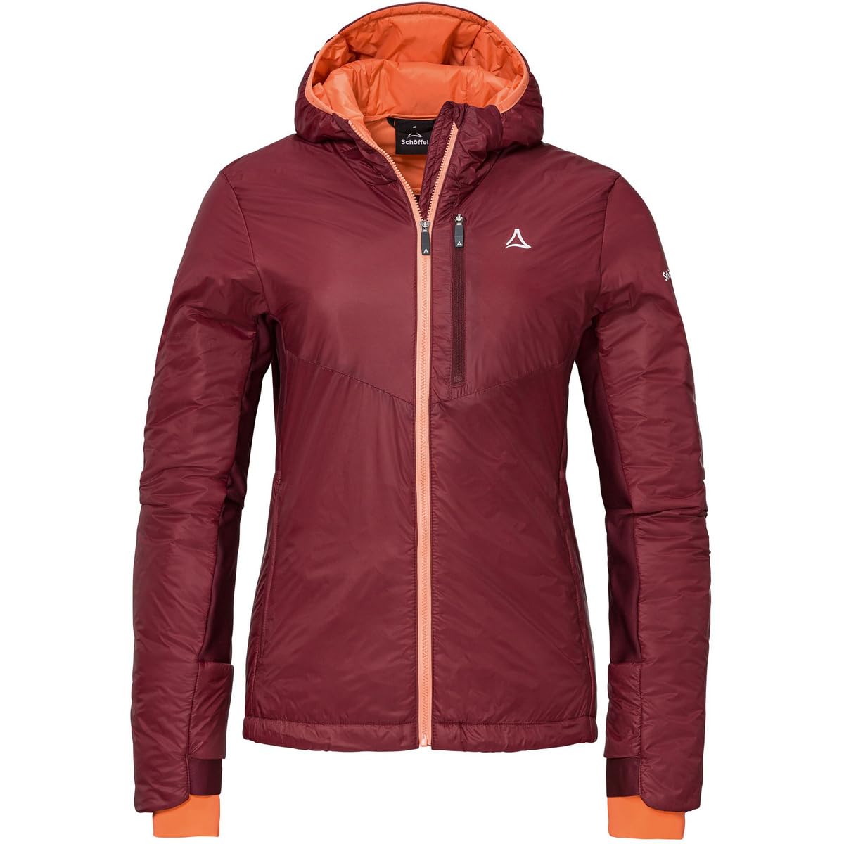 Schöffel Women's Ins Hybrid Black Raven L, Dark Burgundy, XS/S