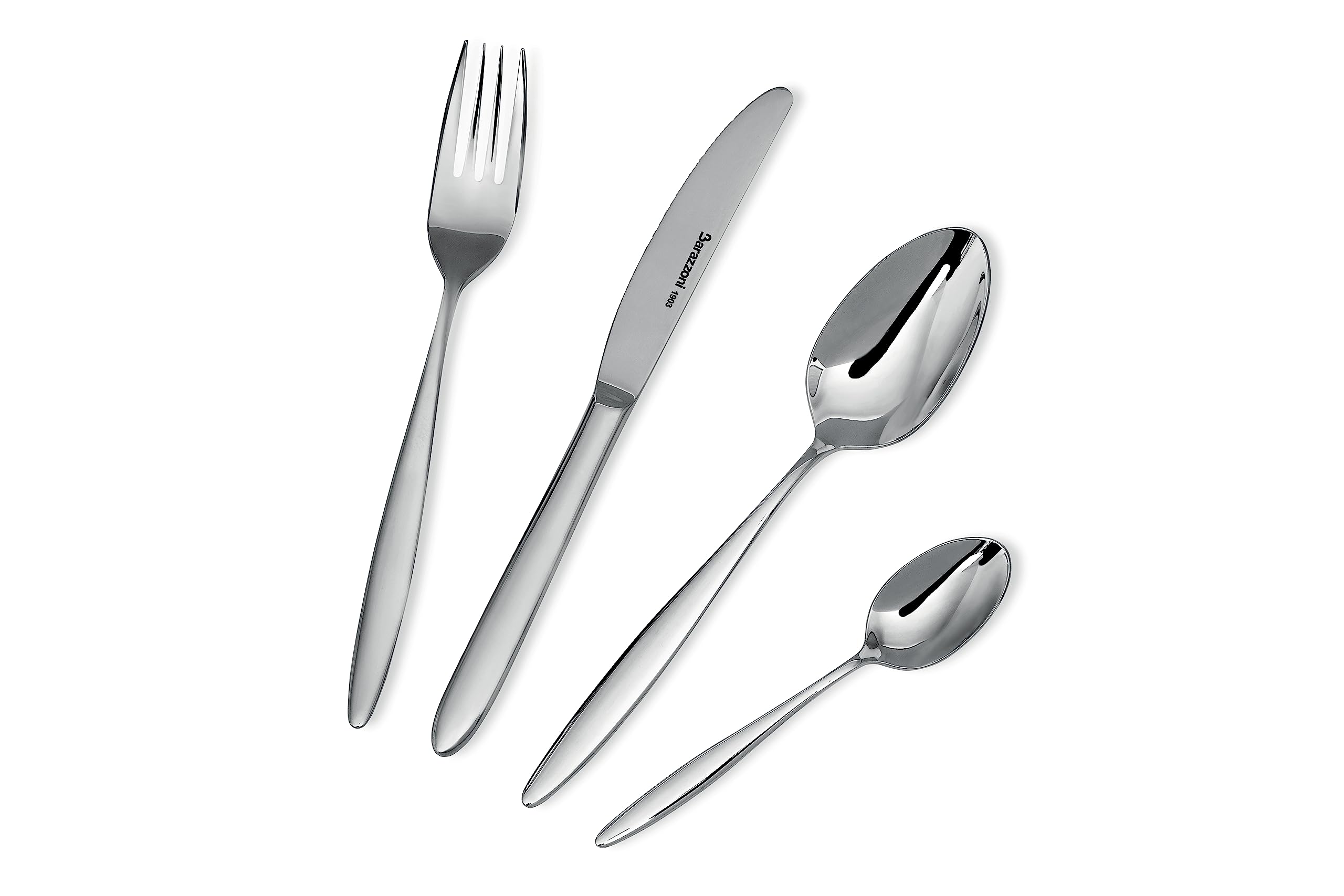 Barazzoni, Posate New Jole, 24 Pezzi, Acciaio Inox