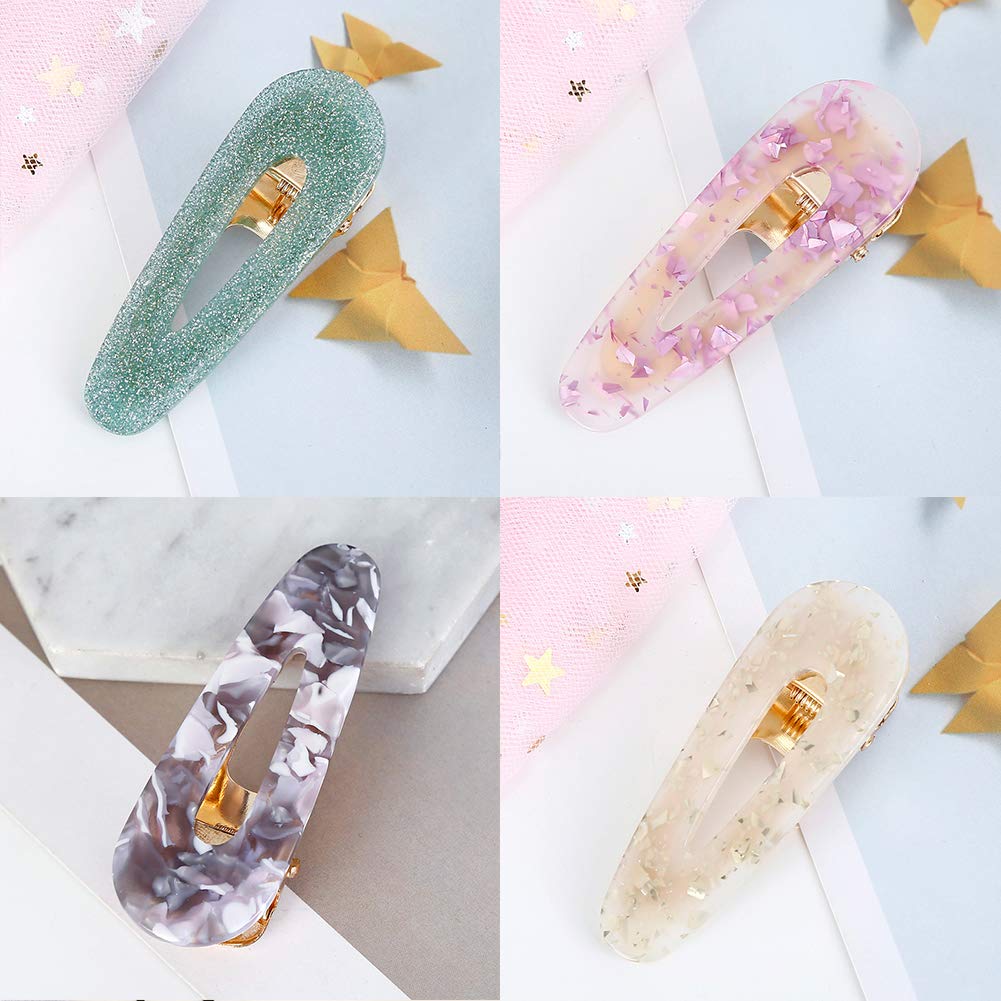 Amazon.com : Gukasxi 30pcs Gold Alligator Hair Clips  display picture 2