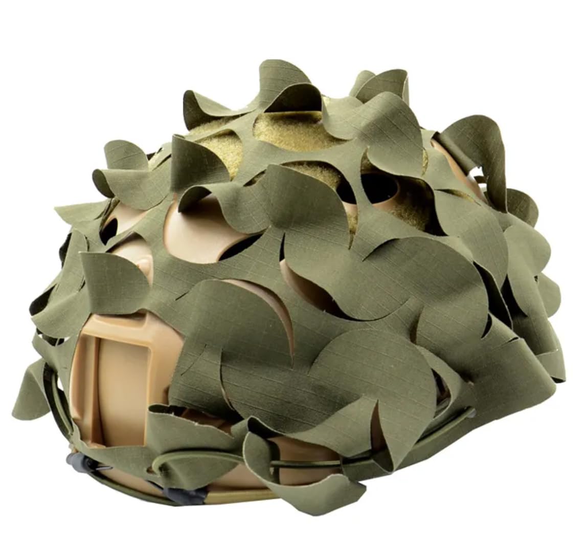 ACEXIER Copertura per Casco tattico per Softair, Mimetico, Militare, per Casco Fast MH PJ BJ, Paintball, Attrezzature Militari