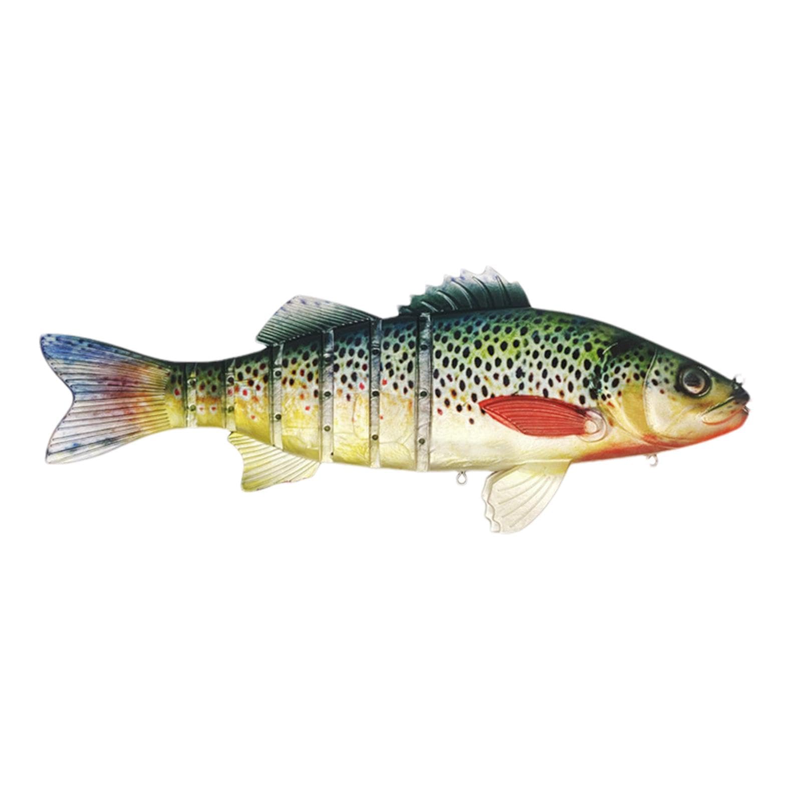 Salzwasser-Swimbait-Angelköder, Swimbaits zum Barschangeln | 15-Zoll-Köder zum einfachen Fangen für Familienangeln, Schwimmköder mit mehreren Gelenken, Angelausrüstung für alle