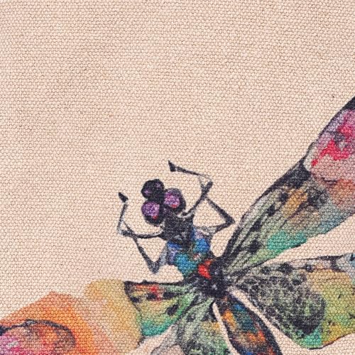 Image of COTT N CURLS Dragonfly - Wristlet Wallets for Women, Crossbody Sling Bags, Tote Bag, Book Bag, Cell Phone Purse