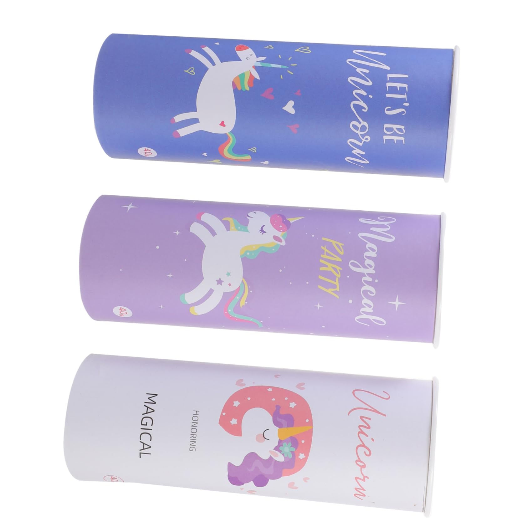 BESTYASH Servilletas De Papel Con Estampado De Dibujos Animados De Unicornio Pañuelos De Unicornio Pañuelos Decorativos De Mesa Servilletas Lindas De 3 piezas x 4