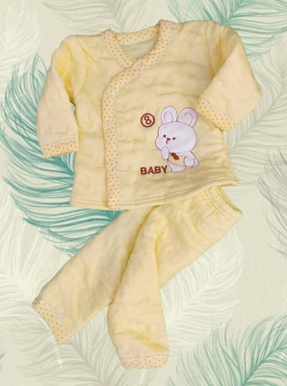 Baby Boys & Baby Girls Party(Festive) Top Pant (Green)-picture-16
