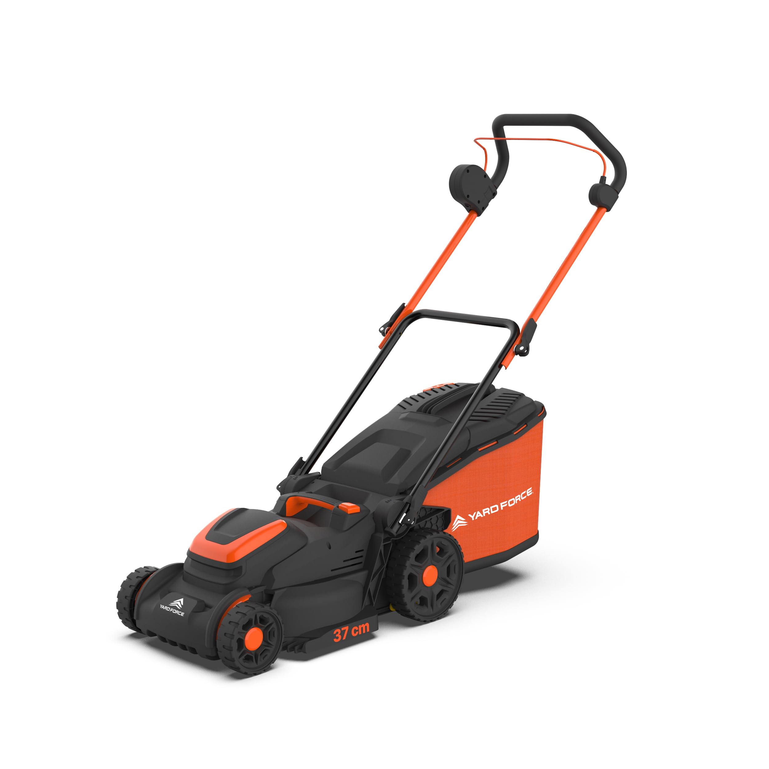 Yard Force LM C37B 40V Cordless Lawnmower - 37cm Steel Blade - Torque Sensing Boost Technology