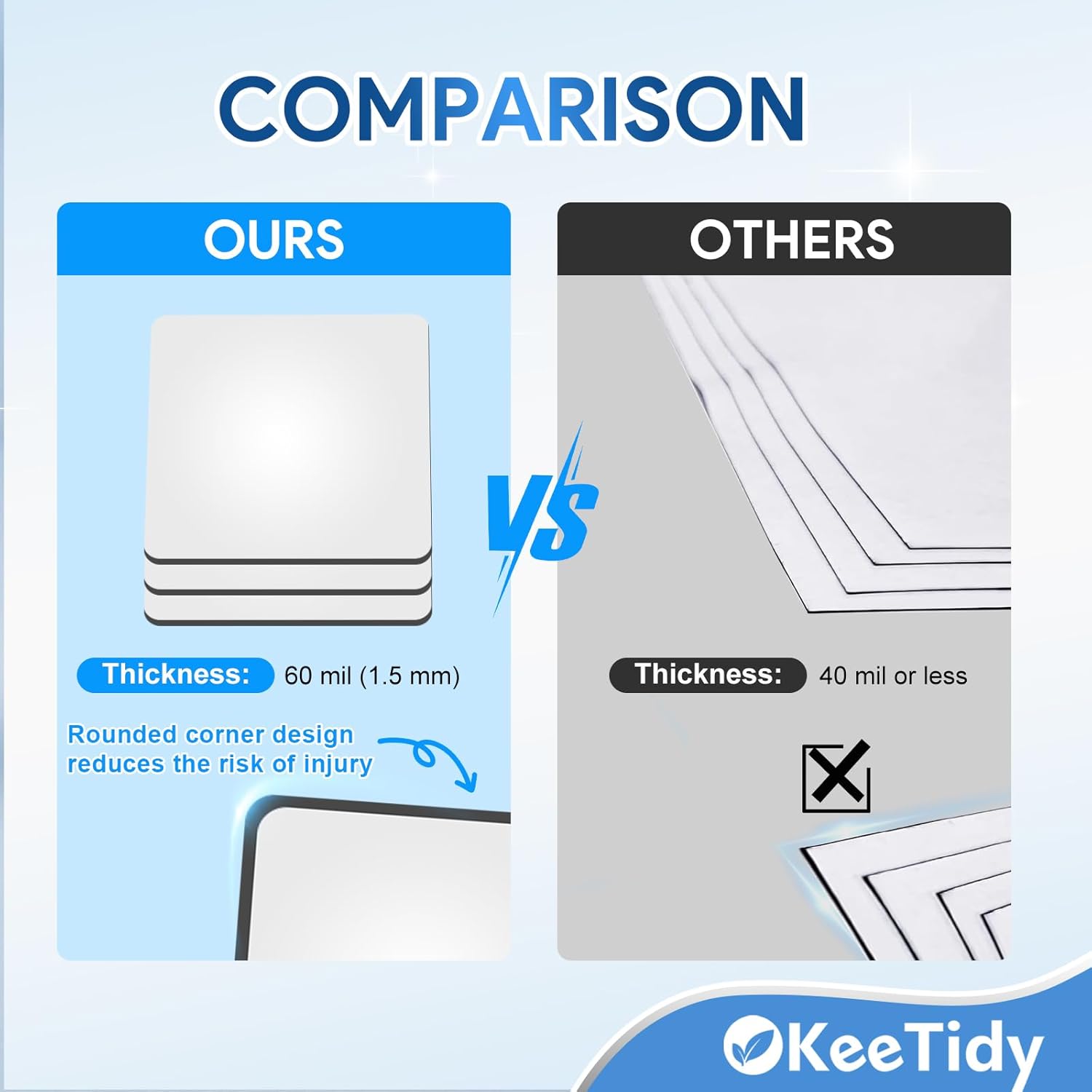 Square Magnetic Vent Covers, 10" x 10" Magnetic Air Vent Covers for Home, Ceiling, Floor, Wall, HVAC, AC, and Heater Vents, 4 Pack