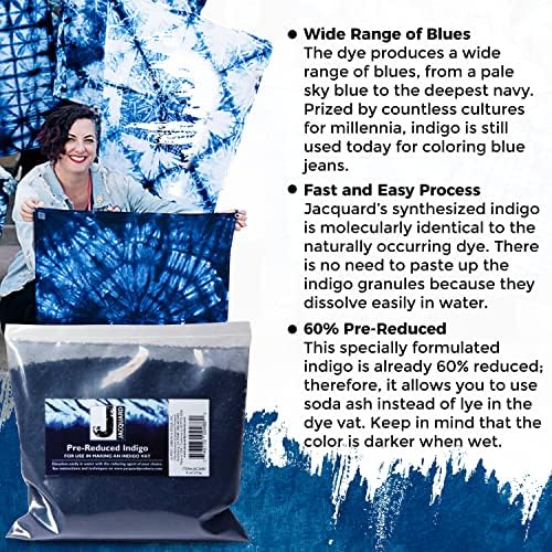Jacquard 8-Ounce Pre Indigo, Black