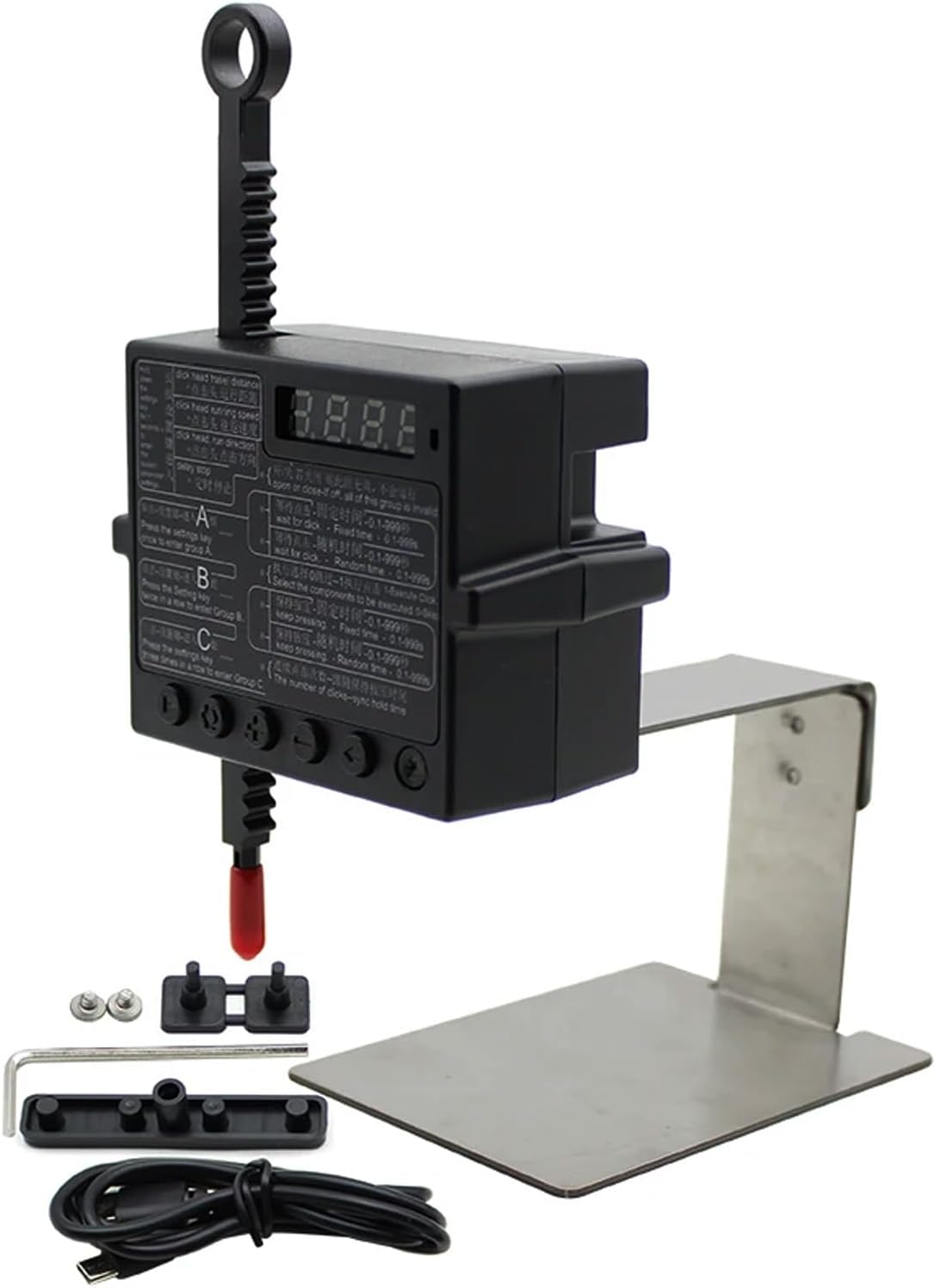 Physical Click Auto Keyboard Clicker Mouse Jigglier;Auto Random Clicking Game Assist; Mouse Mover Auto clicking Tool (460s)