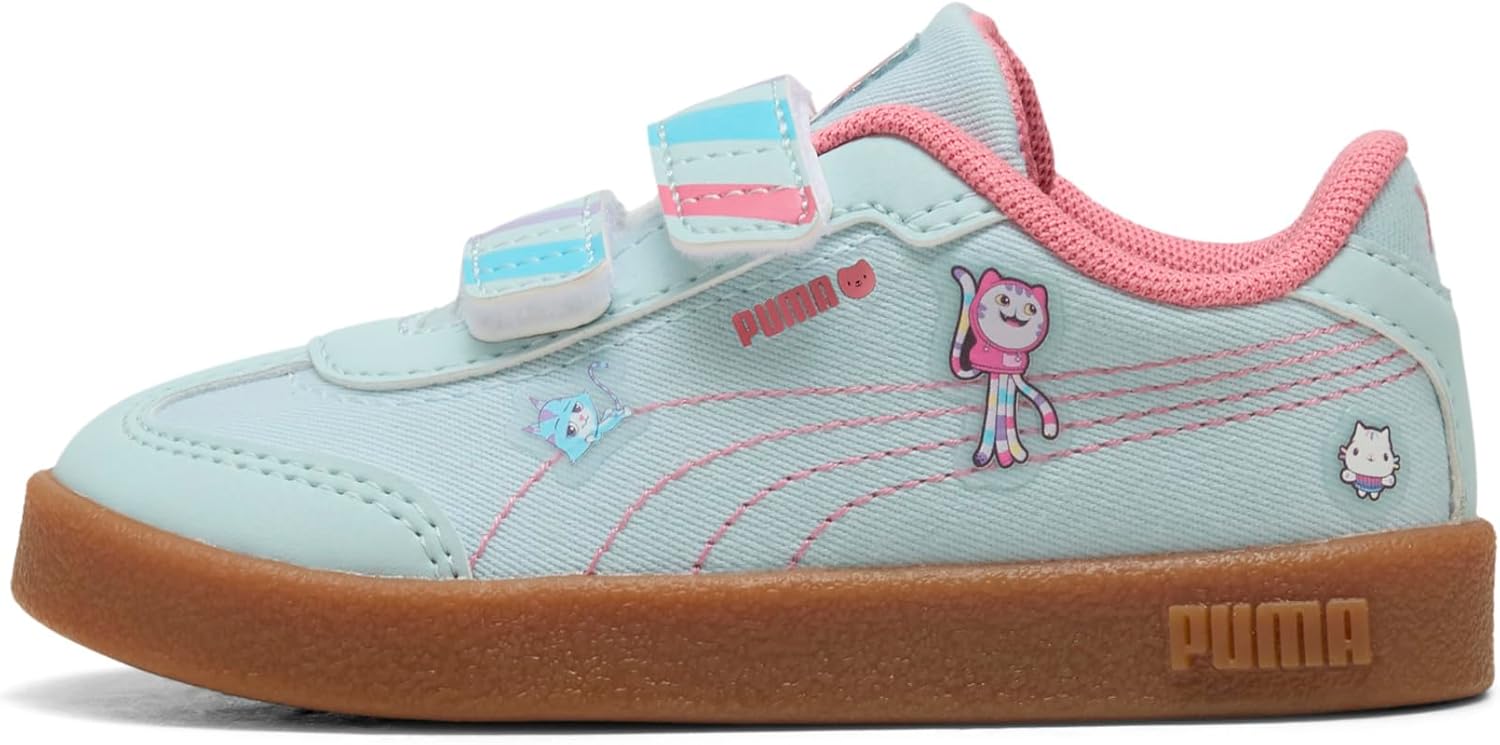 Puma Baby-Girls Gabby's Dollhouse Club II Era Hook and Loop Shoes
