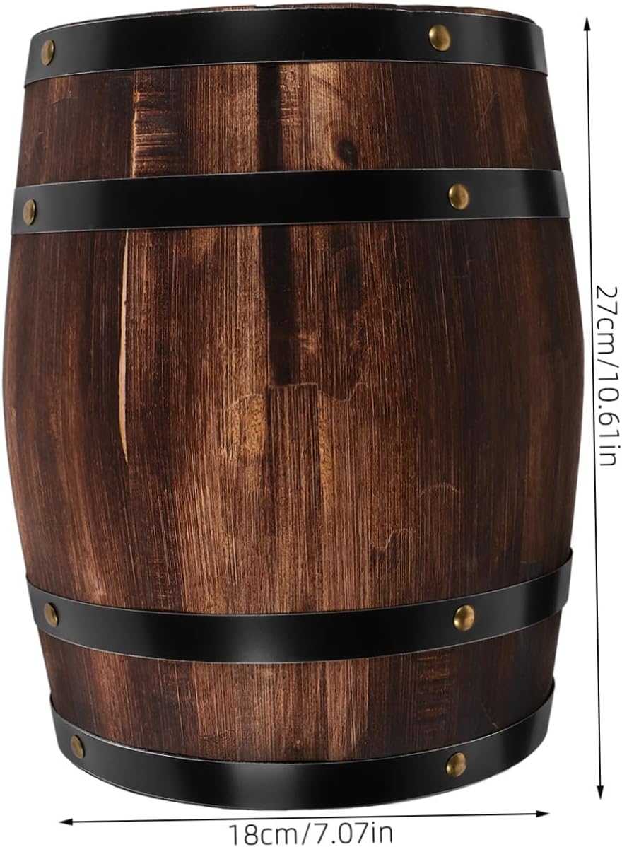 Miniature Oak Decoration Wooden for Bar Decor Rustic Style Craftsmanship Versatile Use High Patterns