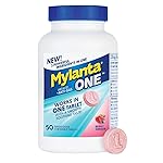 Mylanta One, Berry Ginger Flavor, 50 Count, Eco Care, Pink