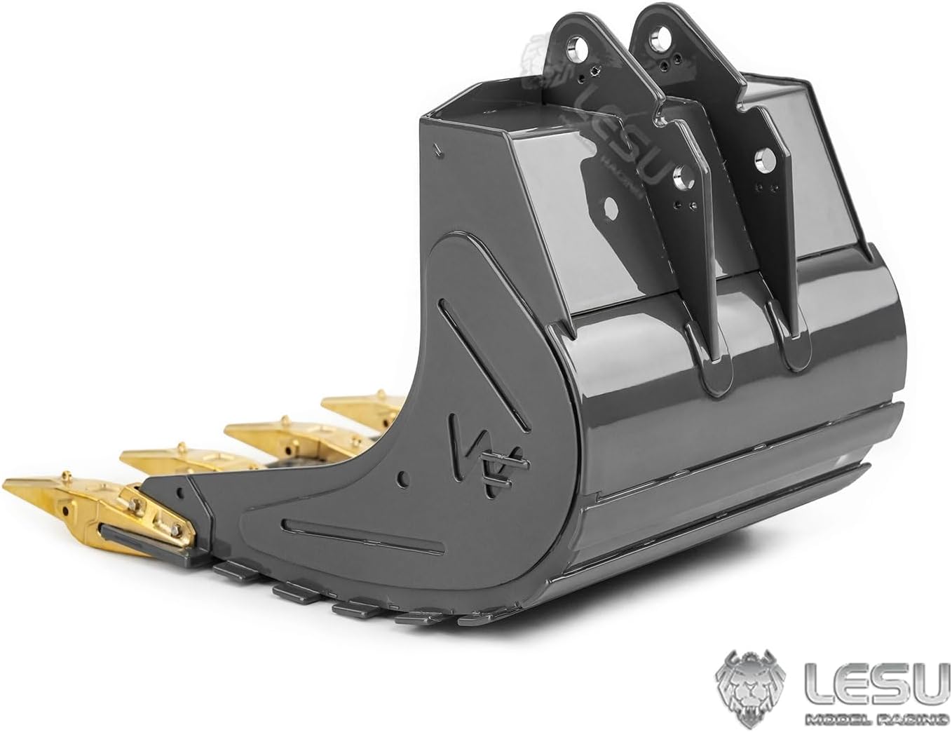 Metal Original Bucket B0030-G for LESU 1/14 RC Hydraulic Excavator LR956 PC360 ET26L SK500 ET26B ET36L Remote Control Digger Hobby Grade Model Parts