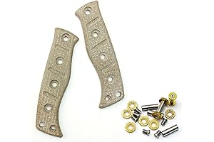 Custom Benchmade 375 Fixed Adamas Folding Knife Micarta Handle Grip Scales