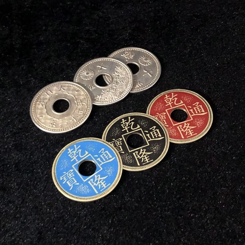 SUMAG Phantom of Coins 2.0 (Yen Version) Magic Tricks Coin Appear Vanish Color Change Magic Close up Illusions Gimmick Mentalism Props