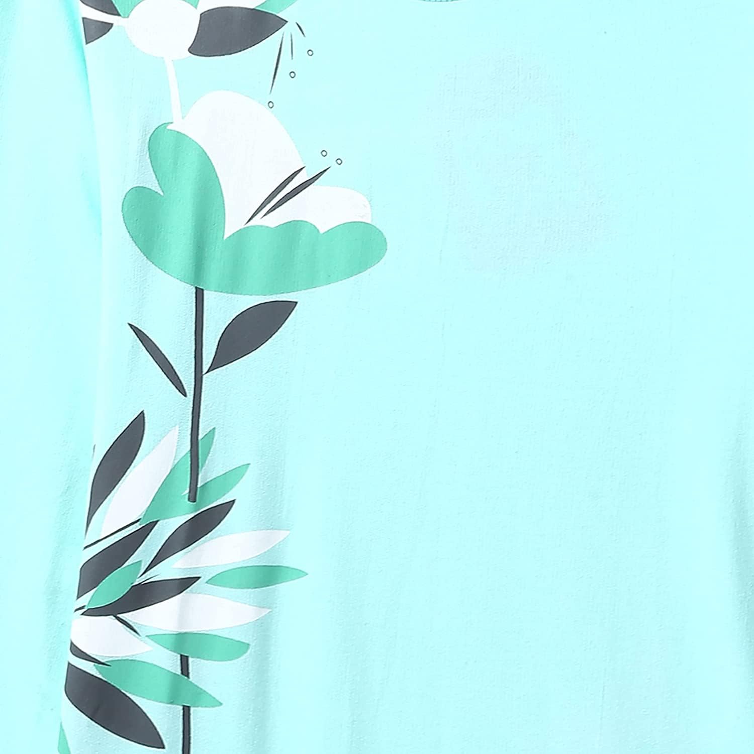 Cloth Theory Girls Cotton Crew Neck Regular Fit Sweatshirt s (Swsgl21_4_Mint 15-16 Years_Mint_Green_15 Years-16 Years) 3