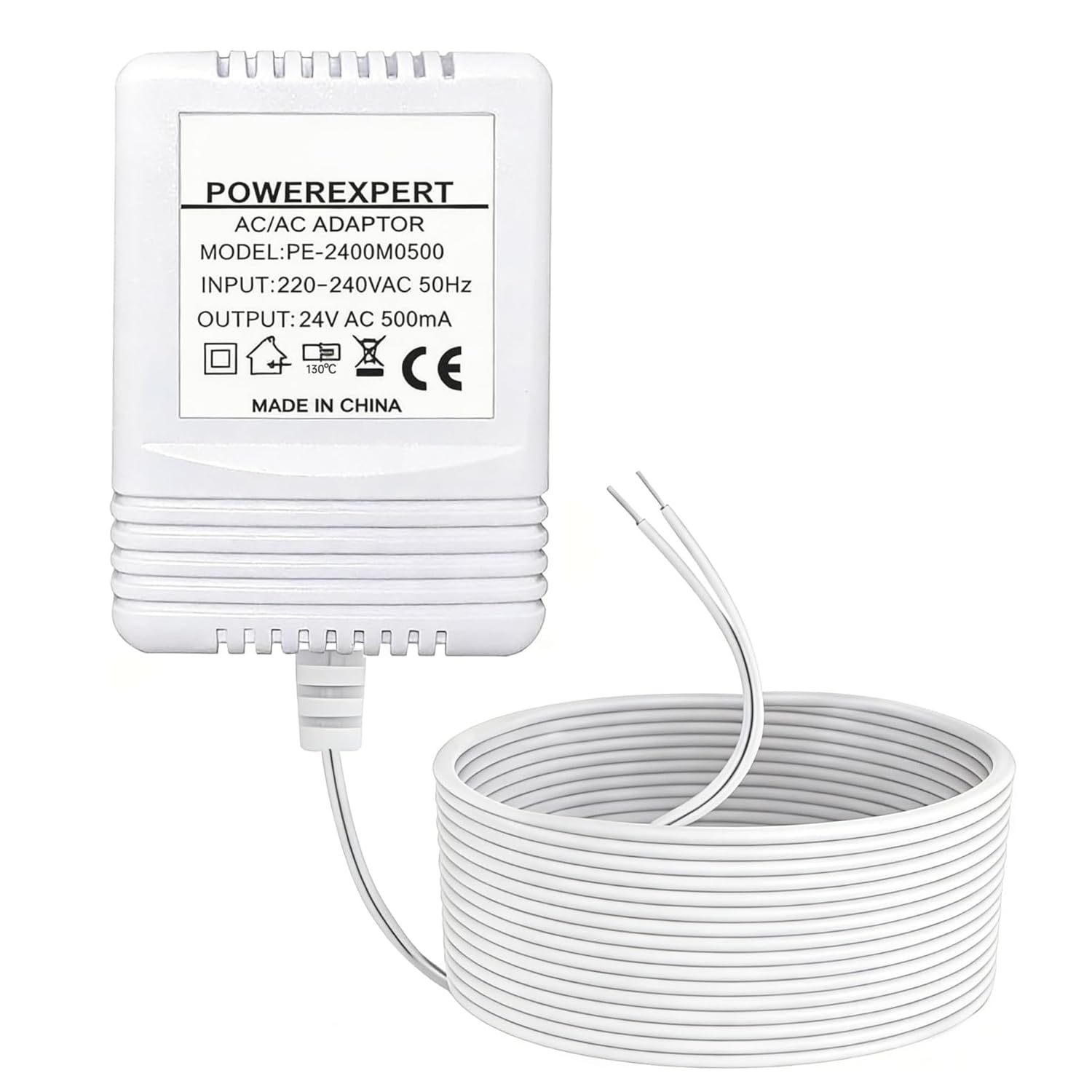 Liansum 24V 500mA C Wire Adapter Compatible Thermostat Doorbell Transformer New