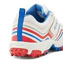 AVANT Men's Impact Cricket Shoes - Anti Skid Shoes with Rubber Outsole,Lightweight and Durable, Comfortable Cushioning, Outdoor Shoes Ideal for Turf, Ground Surfaces - 8 UK (AVMSH101CL01UK8) White gallery image