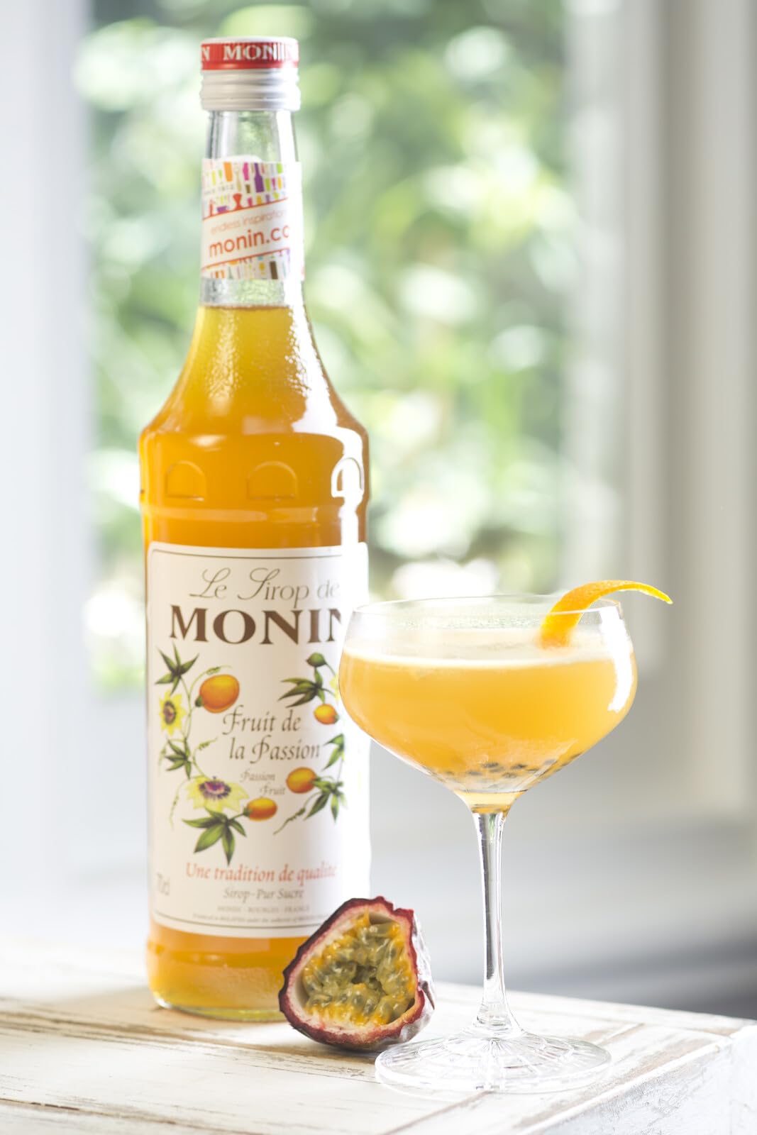 Amazon | MONIN モナン パッションフルーツ・シロップ 700ml×2本