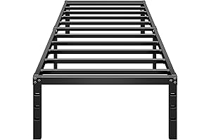 Sturdy Twin Platform Bed Frame for a Perfect Night's Slumber