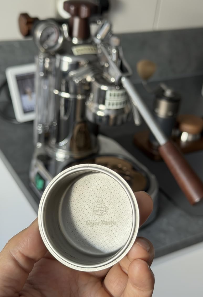 Ultimate La Pavoni Upgrade | 51mm High Extraction Basket with Ultra-Fine 0.20mm Holes | for Bottomless Portafilter