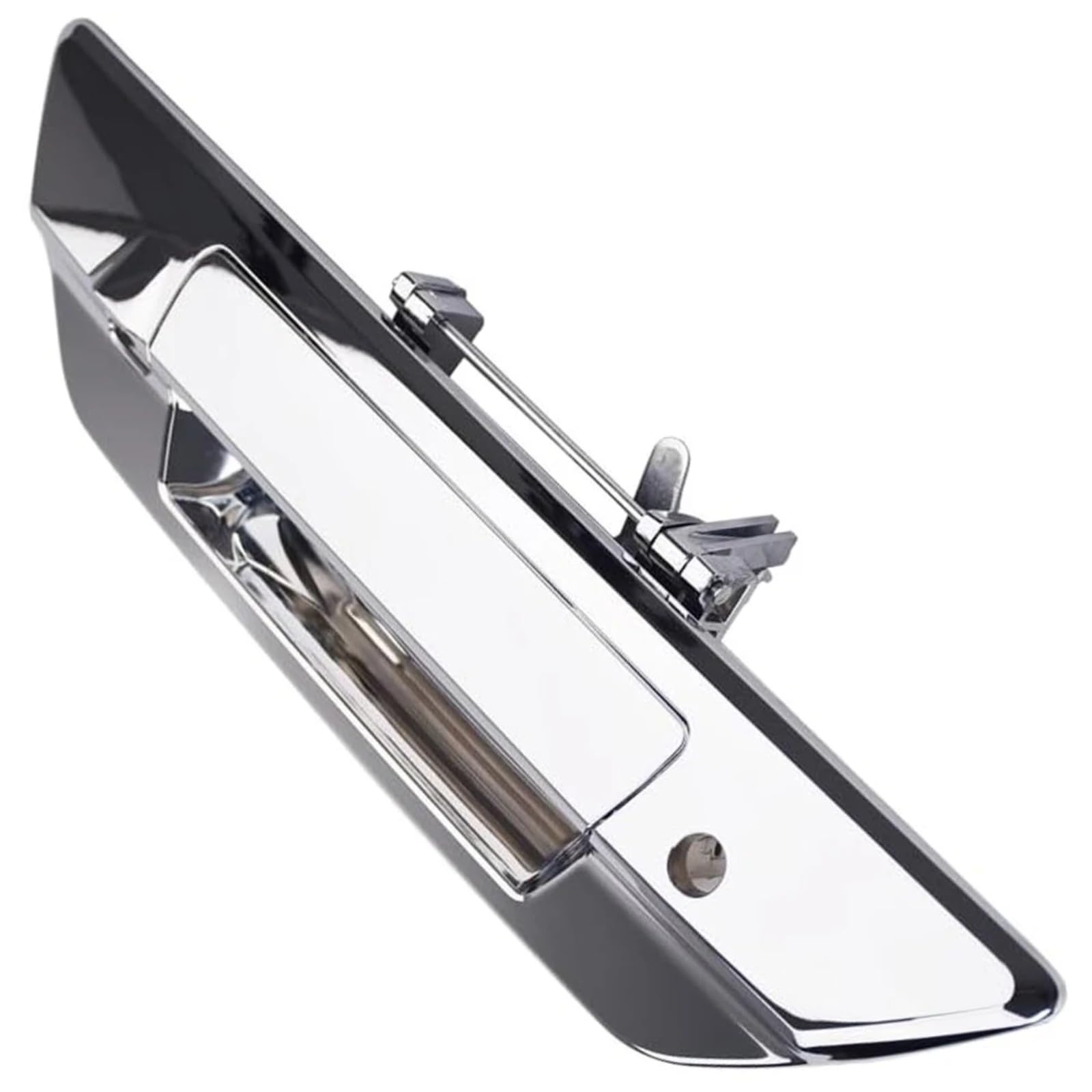 Kedfbts Chrome Car Outer Handle Compatible With Toyota For Hilux For Revo 2015 2016 2017 2018 Car Exterior Tailgate Rear Door Handle Trunk 690900K110(Chrome)