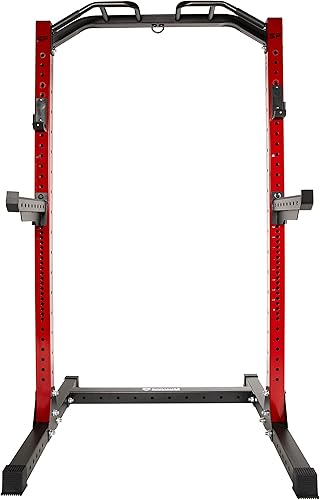 Miniatura 2 de Fitvids Power Rack Squat Stand, 1000 Pound Capacity 3 x 3 for Home & Garage Gym with J-Hooks, Multiple Styles
