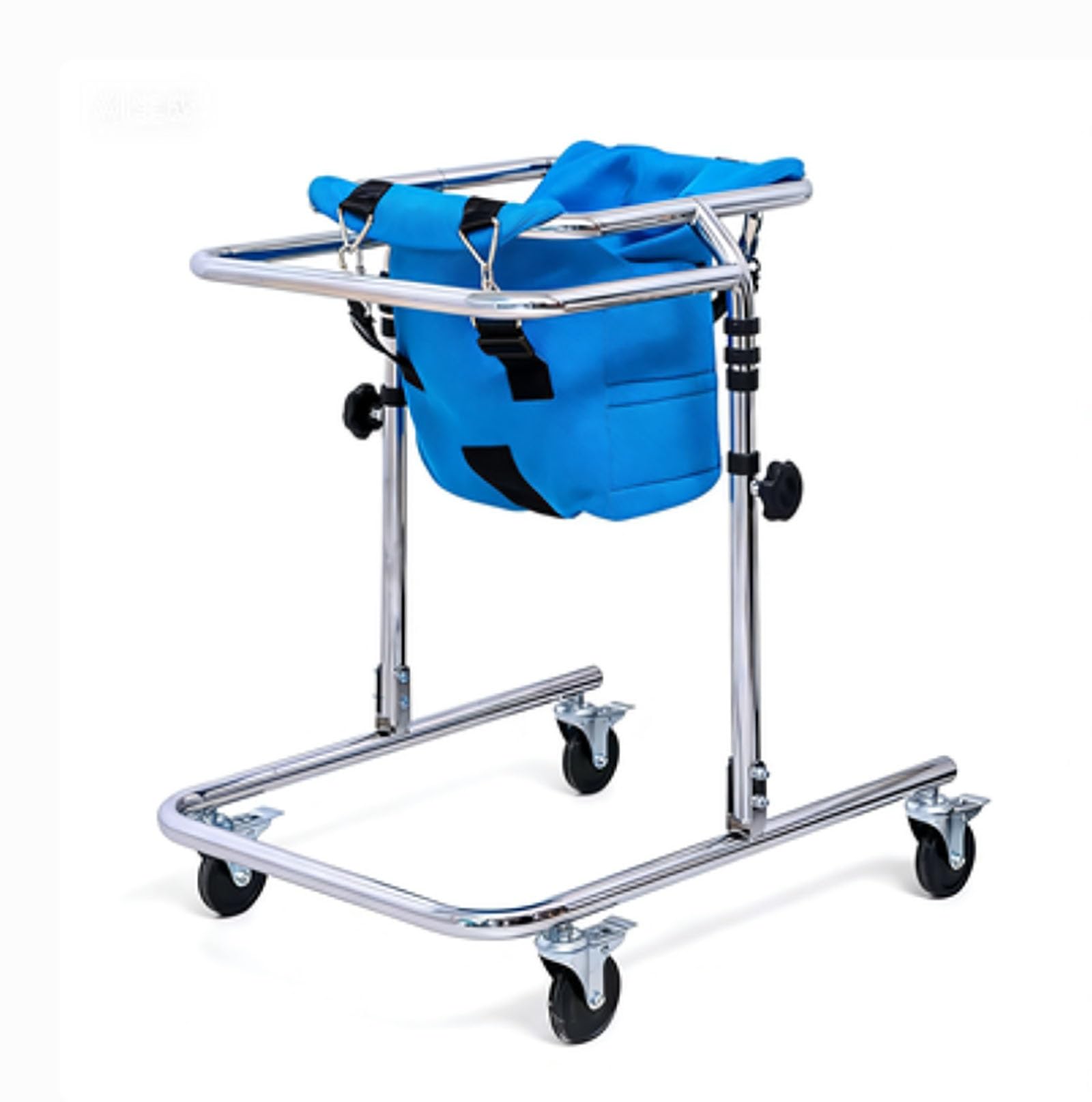 Rehabilitación Andadores Rollator para discapacitados, 4 andadores con ruedas y asiento auxiliar para discapacitados, equipo plegable Hemi Walker, ayuda para caminar.
