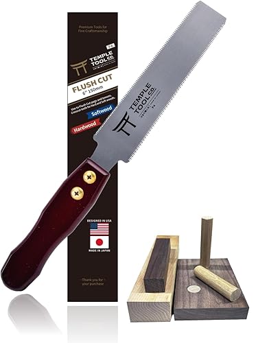 Co. Japanese Flush Cut Saw - 6 Inch Double Edge