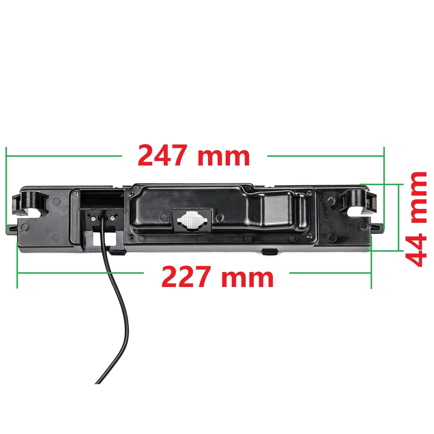HD 1280x720p Telecamera Posteriore Retromarcia Integrata in Luce Targa Licenza Retrovisione Telecamera di Backup per Toyota Yaris 2004 2006 2007 2008 2009 2010 2011 2012 Vitz