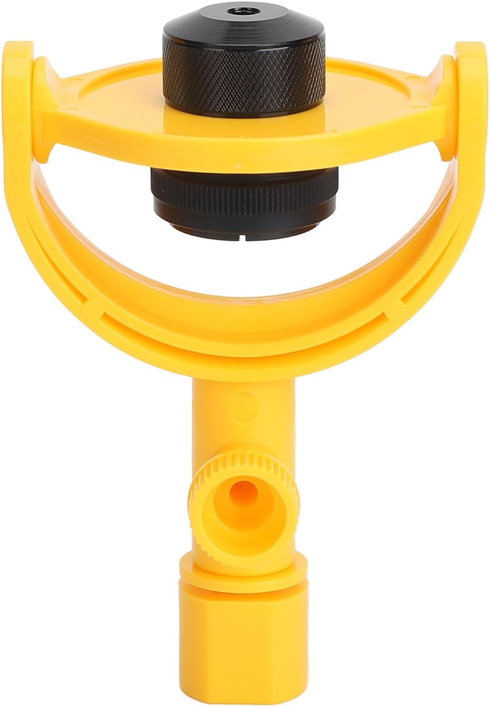 EVGATSAUTO Single Tilt Prism ABS Plastic Land Surveying Prism with Brass Threaded Adapter for Total Station Accessories Survey Equipment