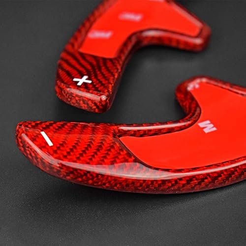 Miniatura 28 de AIRSPEED Car Steering Wheel Paddles Carbon Fiber Steering Wheel Shift Paddle Extended Shifter Trim Cover Accessories for Porsche 911 Carrera 991