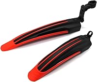 Vista 11 de BlueSunshine juego de salpicaderas ajustables para llanta trasera/delantera de ciclismo, bicicleta de montaña, bicicleta de ruta