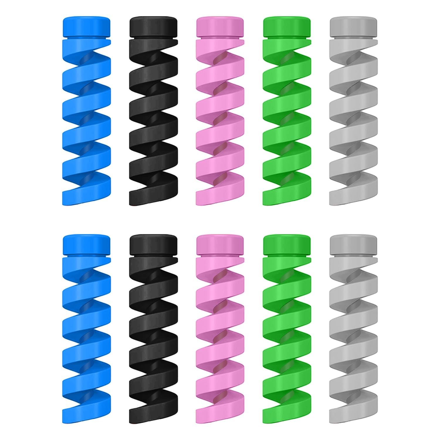 Colourful Spiral Cable Protectors for Data Cables and Headphones, 12 pics (B0DFQCBRJP) Amazon Price History, Amazon Price Tracker