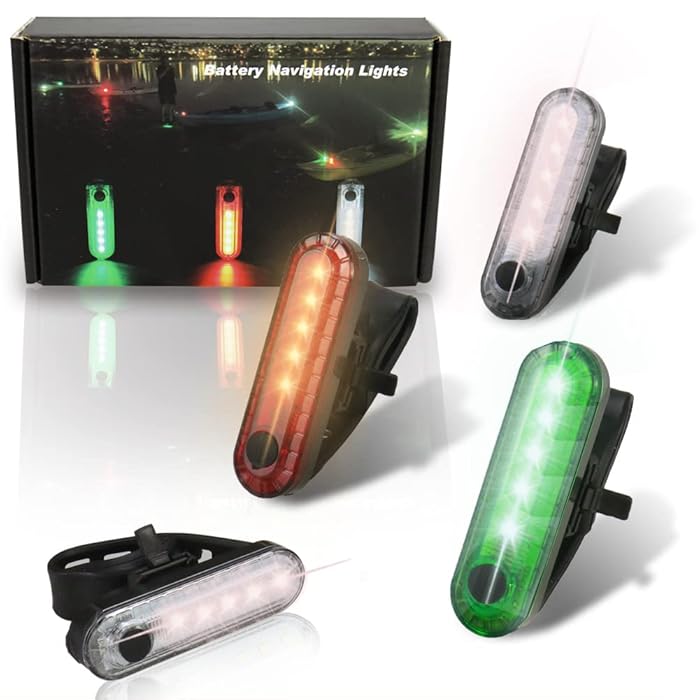 Buy Botepon Kayak Navigation Lights Stern Lights Battery Operated