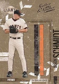 2004 Donruss Leather and Lumber #126 Jason Schmidt San Francisco Giants MLB Baseball Card NM-MT