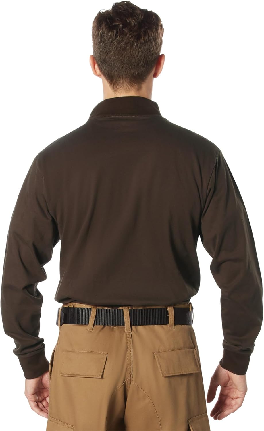 Rothco Mock Turtleneck - Professional Long Sleeve Uniform Comfortable Base Layer Shirt