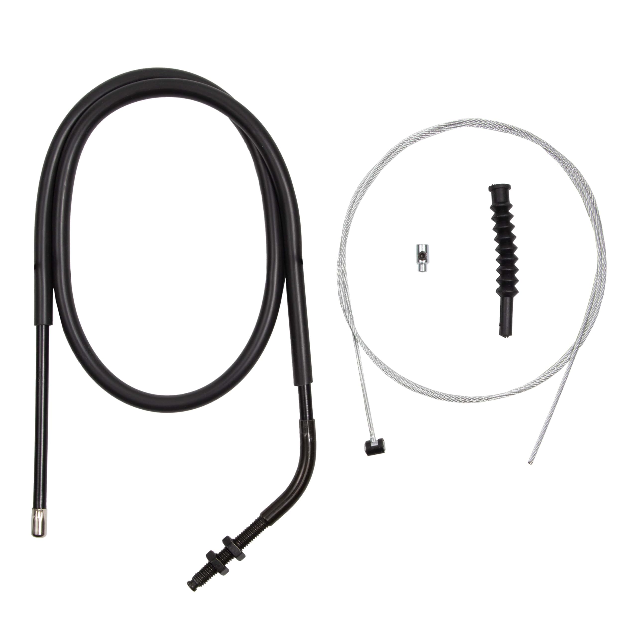 MOTOMASTER Motorcycle ATV UTV Universal Clutch Cable 35 inch Repair build-your-own Compatible with Honda Yamaha BMW Kawasaki Indian Suzuki Ducati Victory Triumph KTM Aprilia GasGas Sherco CF Royal