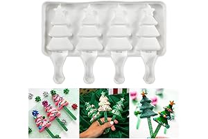 1 Pack Christmas Cute Xmas Tree Shape Popsicle Mold