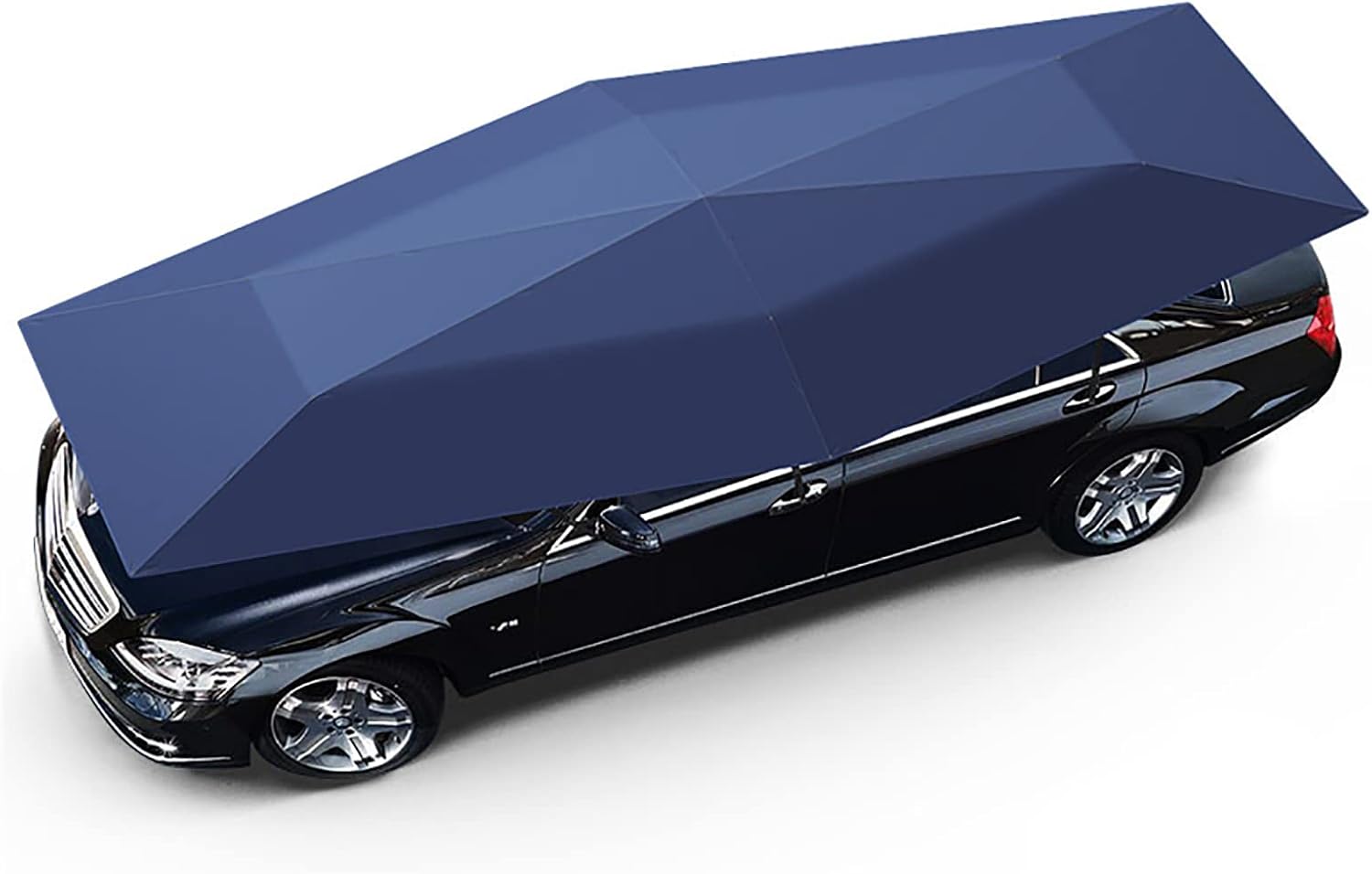 Fully Automatic Car Tent, 5.2m Portable Movable Carport Folded