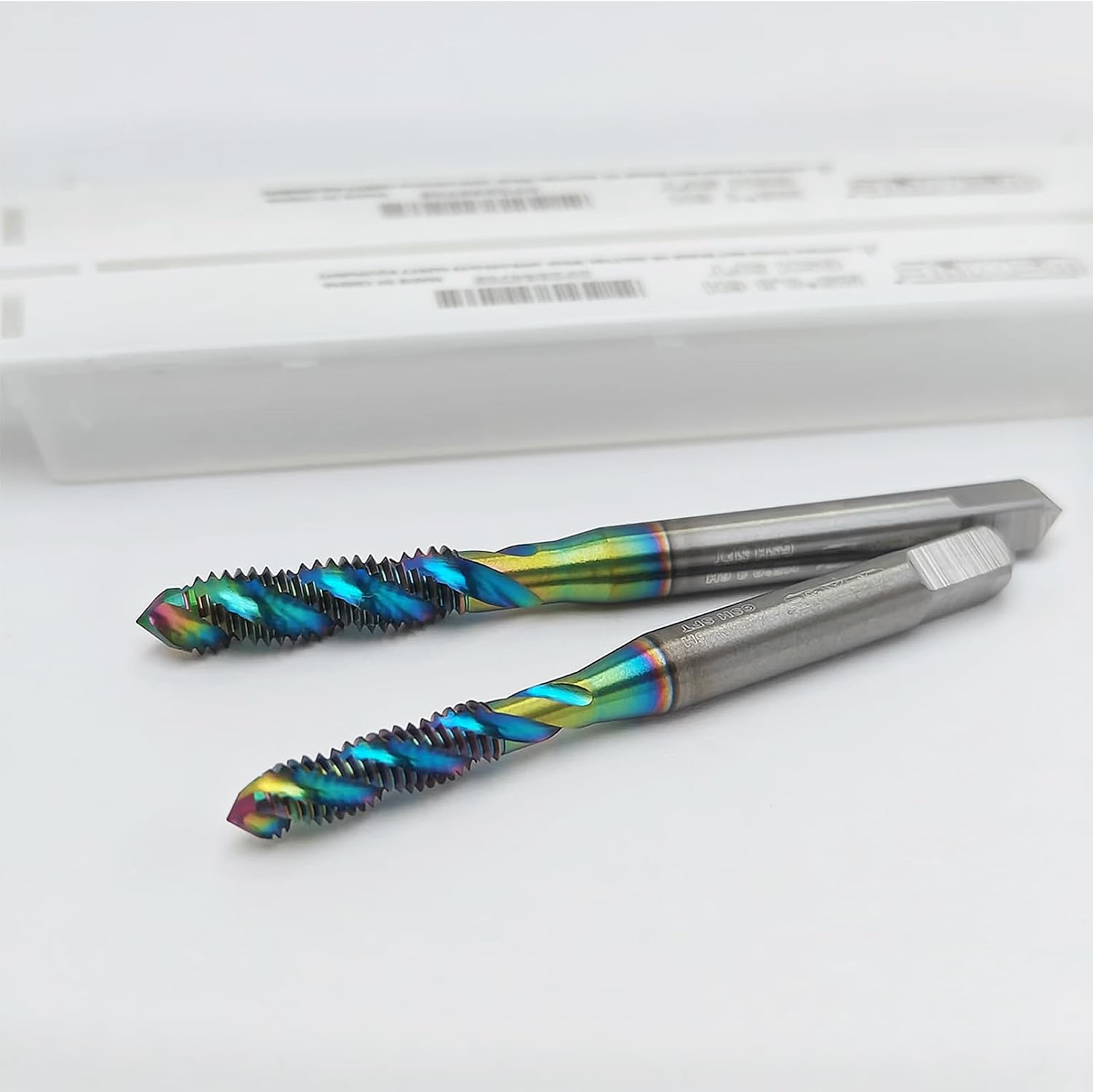 Tools DLC Coating Spiral Flute Taps High Speed Steel (HSS) 3 Flutes Machine Screw Tap Set Metric M2 M2.5 M3 M4 M5 M6 M8 M10 M12 Thread Tapping Tool 9cps