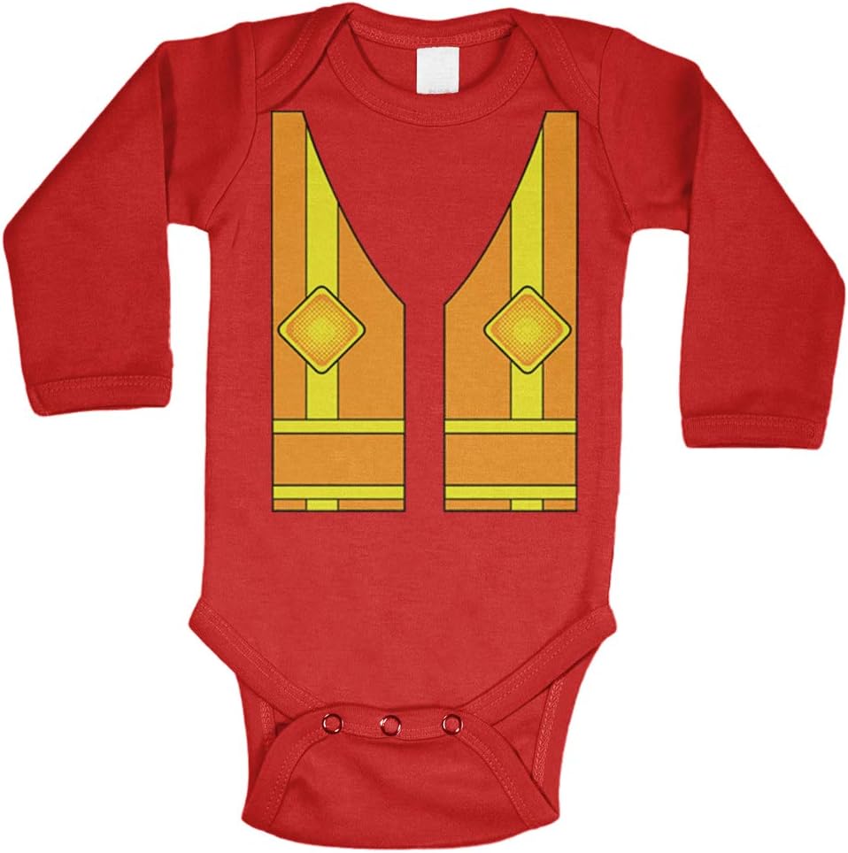Tcombo Construction Worker Vest - Outfit Cute Bodysuit