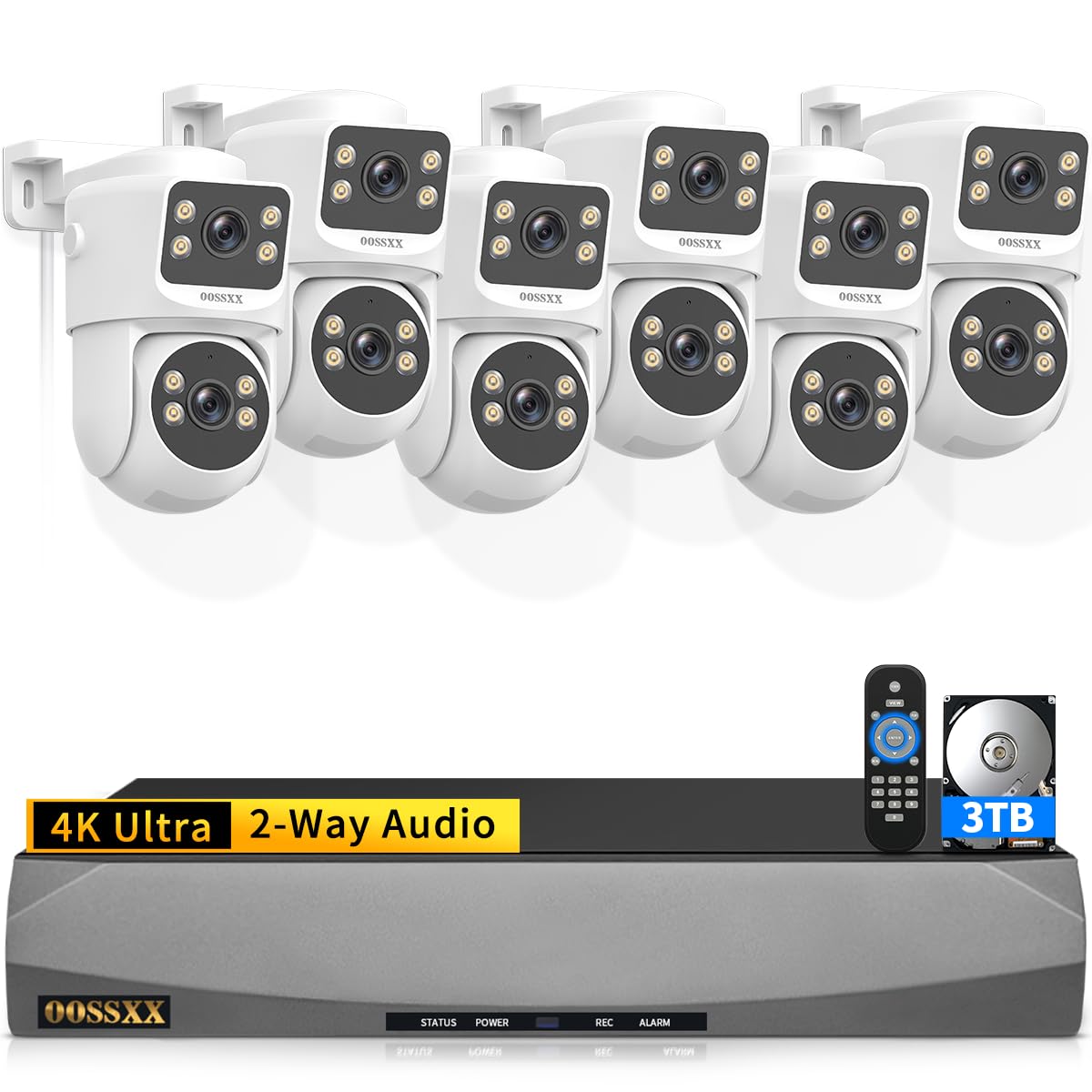 Amazon.com : OOSSXX (2026 New) 4K PoE Security Camera System, 8CH Amazon.com : OOSSXX (2026 New) 4K PoE Security Camera System, 8CH