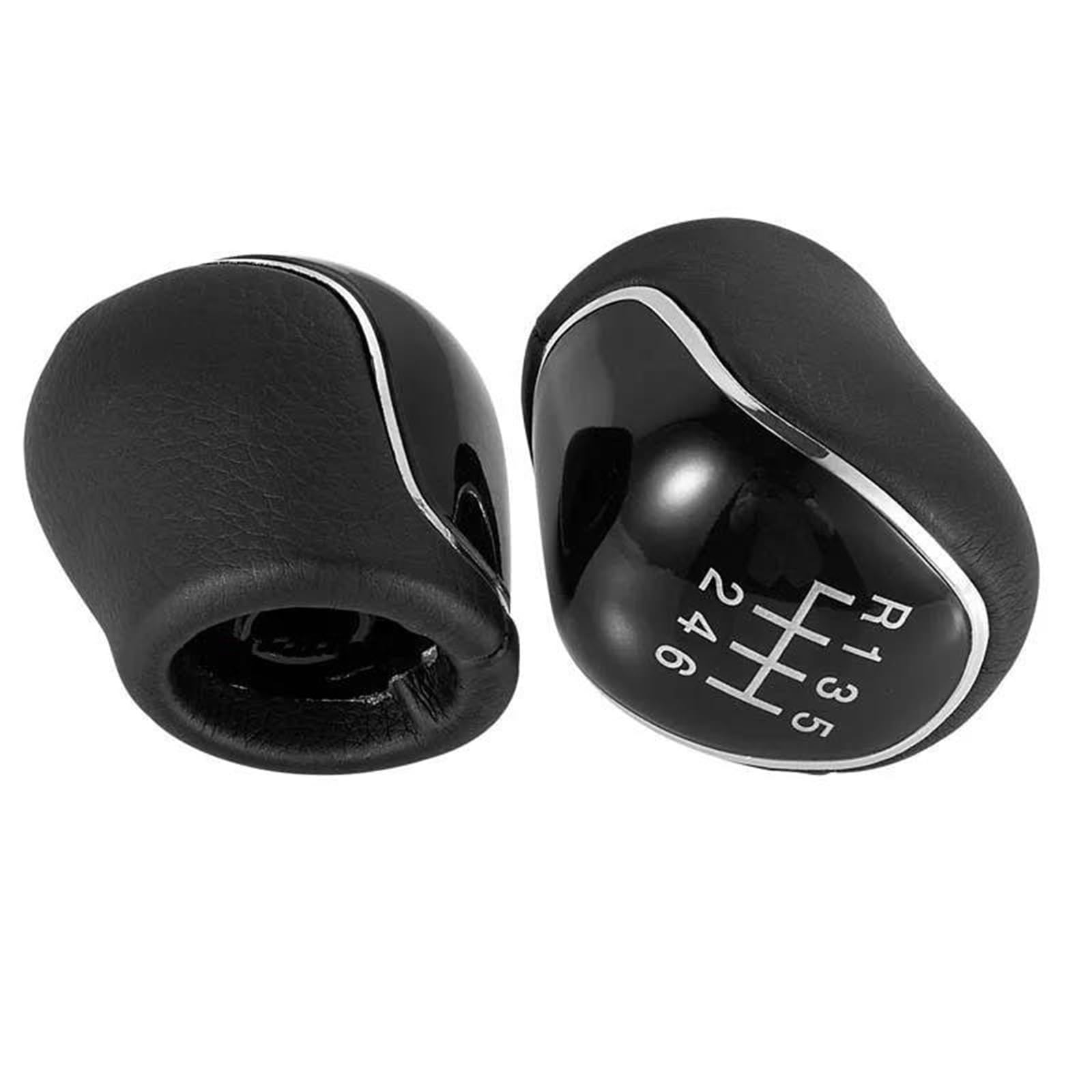 Fhuwaz One Color Car Gear Knob For Mondeo 4 Mk4 Focus S-Max C-Max Kuga, Gear Shift Arm In 5/6 Speed Knob