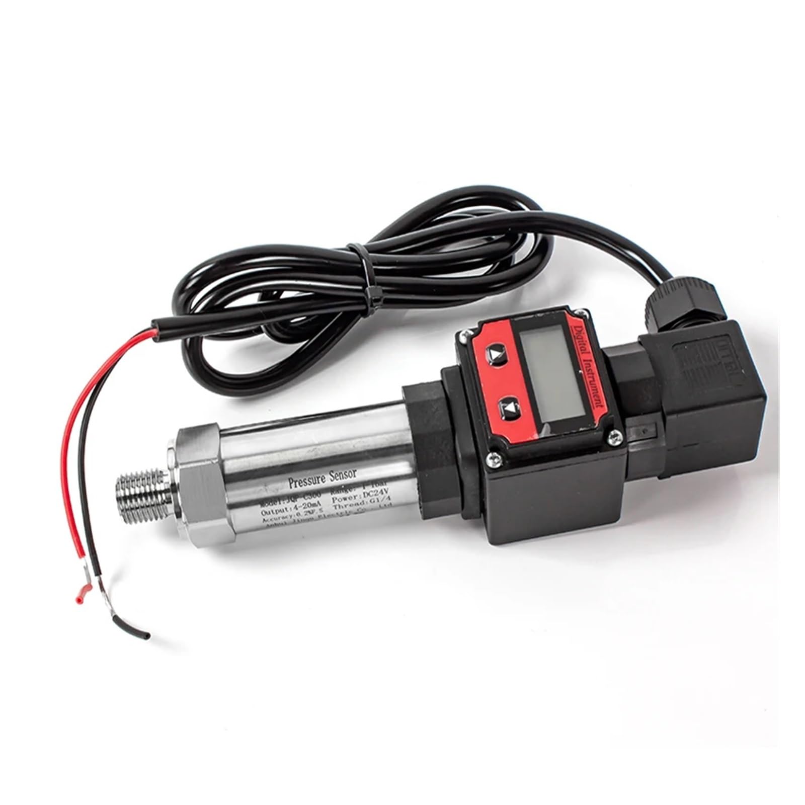 Transmisor de presión Digital 4-20 mA 0-10 V M20*1.5 Sensor transductor de presión 0-60 MPa Transmisor transductor de presión RS485(0-5v Output,0-1.6Mpa)