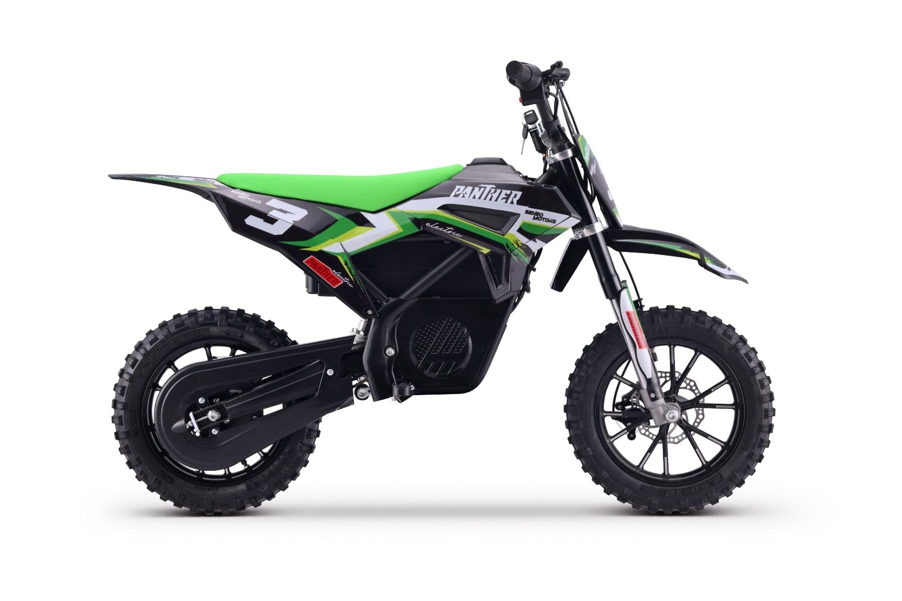 Elektrisches Dirtbike für Kinder Beneo Motors Panther Grün – 550W